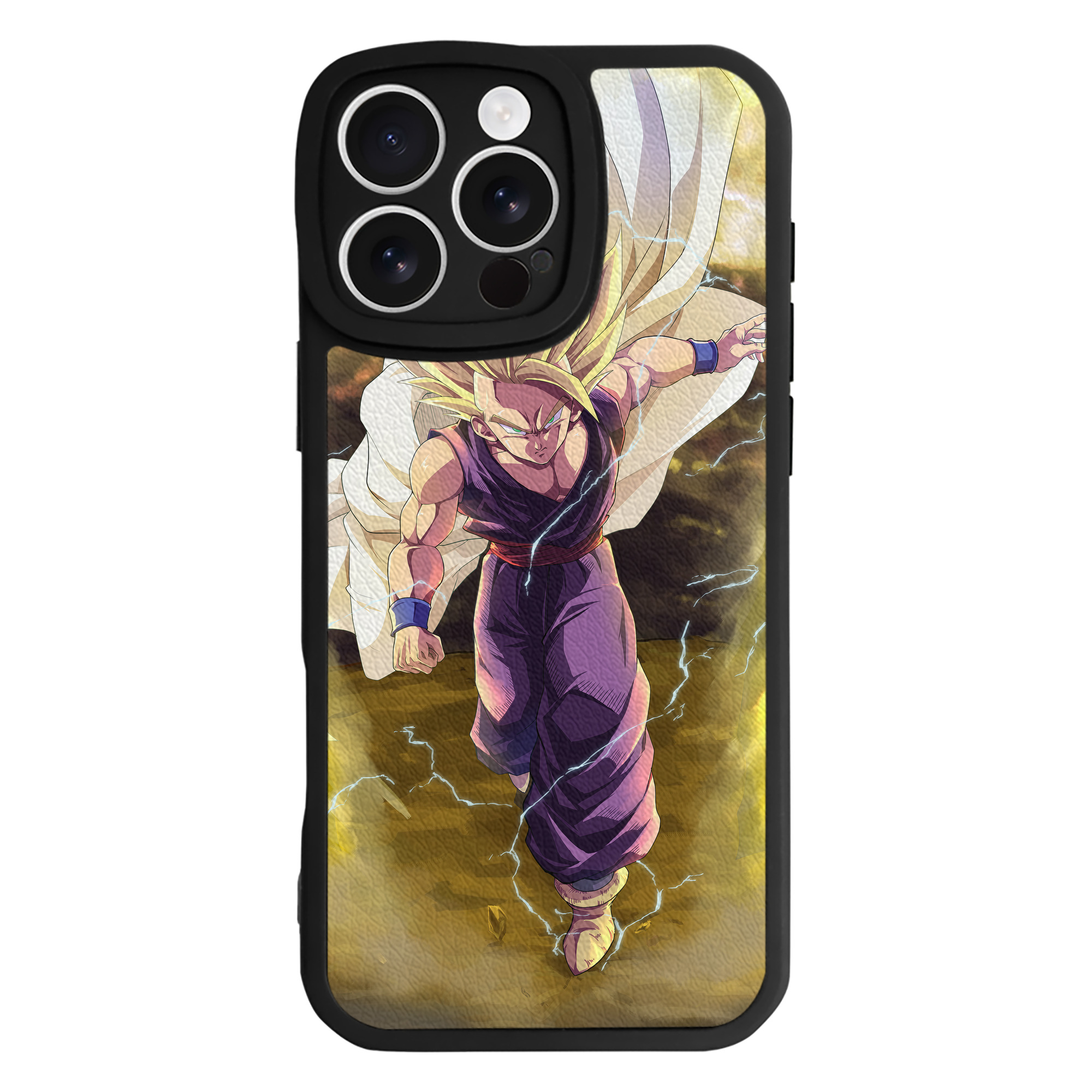 （画像用） ドラゴンボール DRAGON BALL 【iPhone 16シリーズ対応】シリコンスマホケース（レザー調） 材質：シリコン